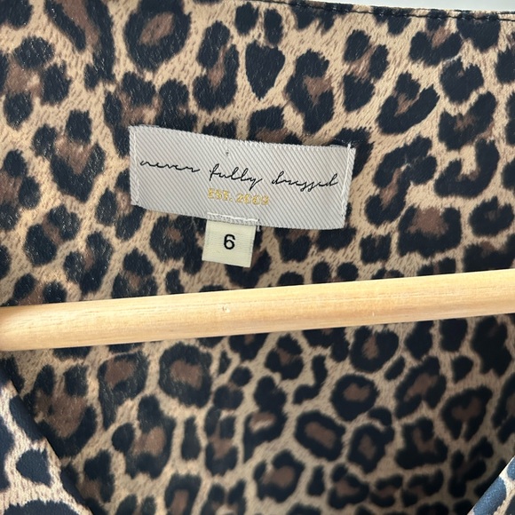 Never fully dressed leopard dress Size 6 - Picture 6 of 8